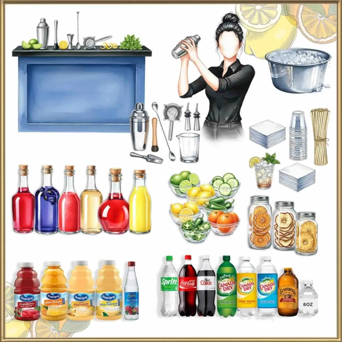 Essentials Plus Bar Package | Party Shakers event bartending | Los Angeles, CA