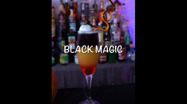 How to make the Black Magic Cocktail - Party Shakers
