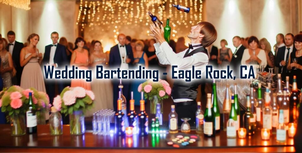 Wedding Bartending and event staff | Eagle Rock CA - Party Shakers