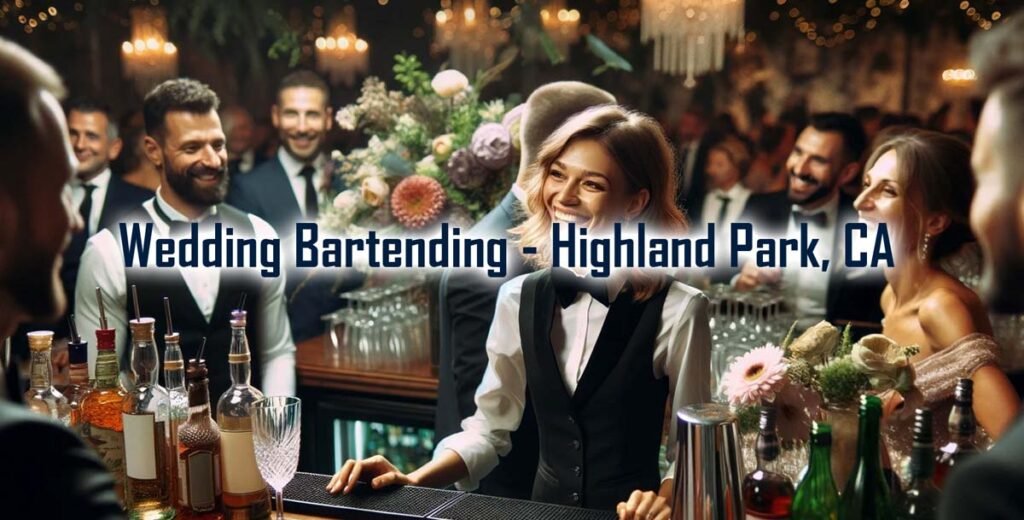 Wedding Bartending | Highland Park, CA - Party Shakers
