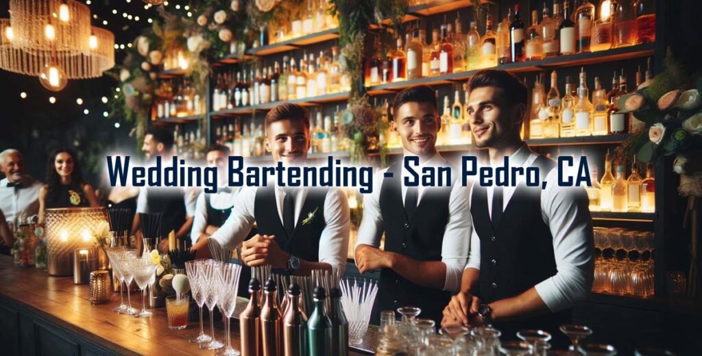 Wedding Bartending | San Pedro, CA - Party Shakers