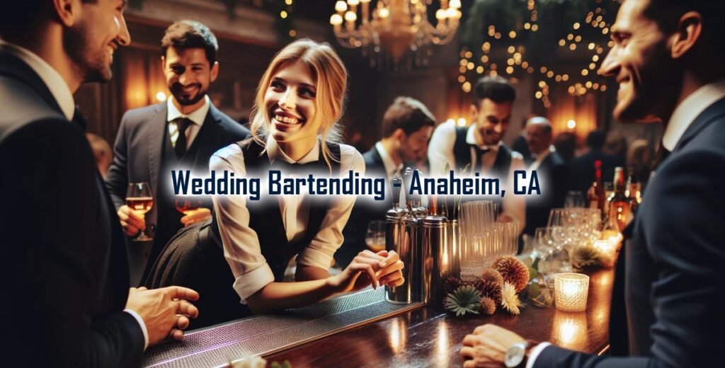 Wedding Bartending and event staff | Anaheim, CA - Party Shakers