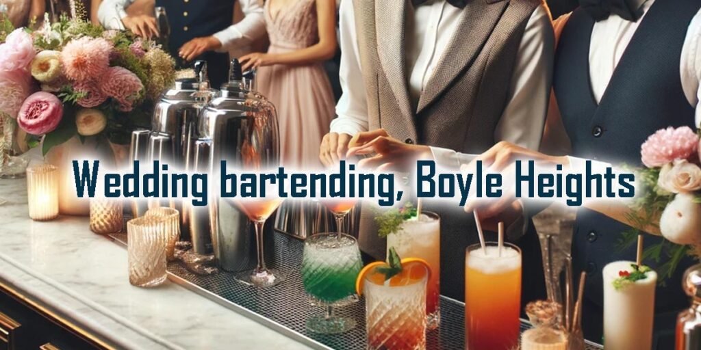 Wedding Bartending | Boyle Heights, CA - Party Shakers