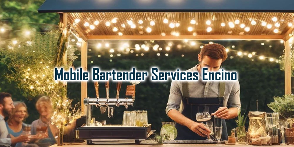 Mobile bartender Encino - Party Shakers
