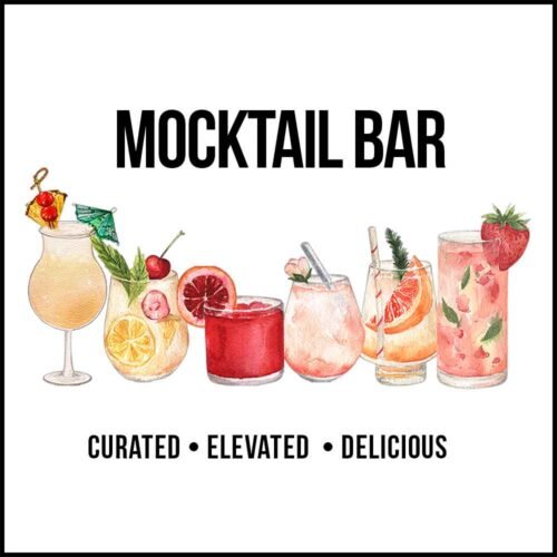 Mocktail Service | Party Shakers Bartending Service | Non-alcoholic open bar