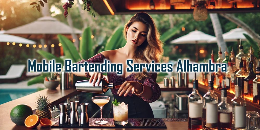 Mobile bartending services Alhambra - Party Shakers