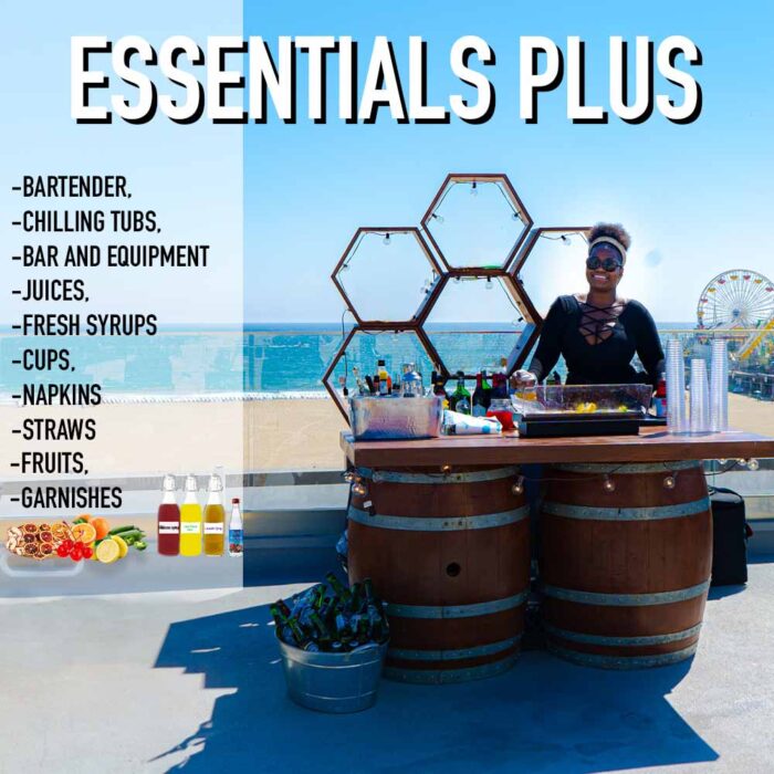 Essentials plus to upgrade your event. For weddings, corporate events, and private events.