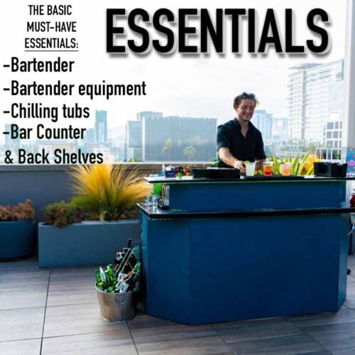 Bar essentials for any events and parties. Must have for weddings, corporates, and private events.