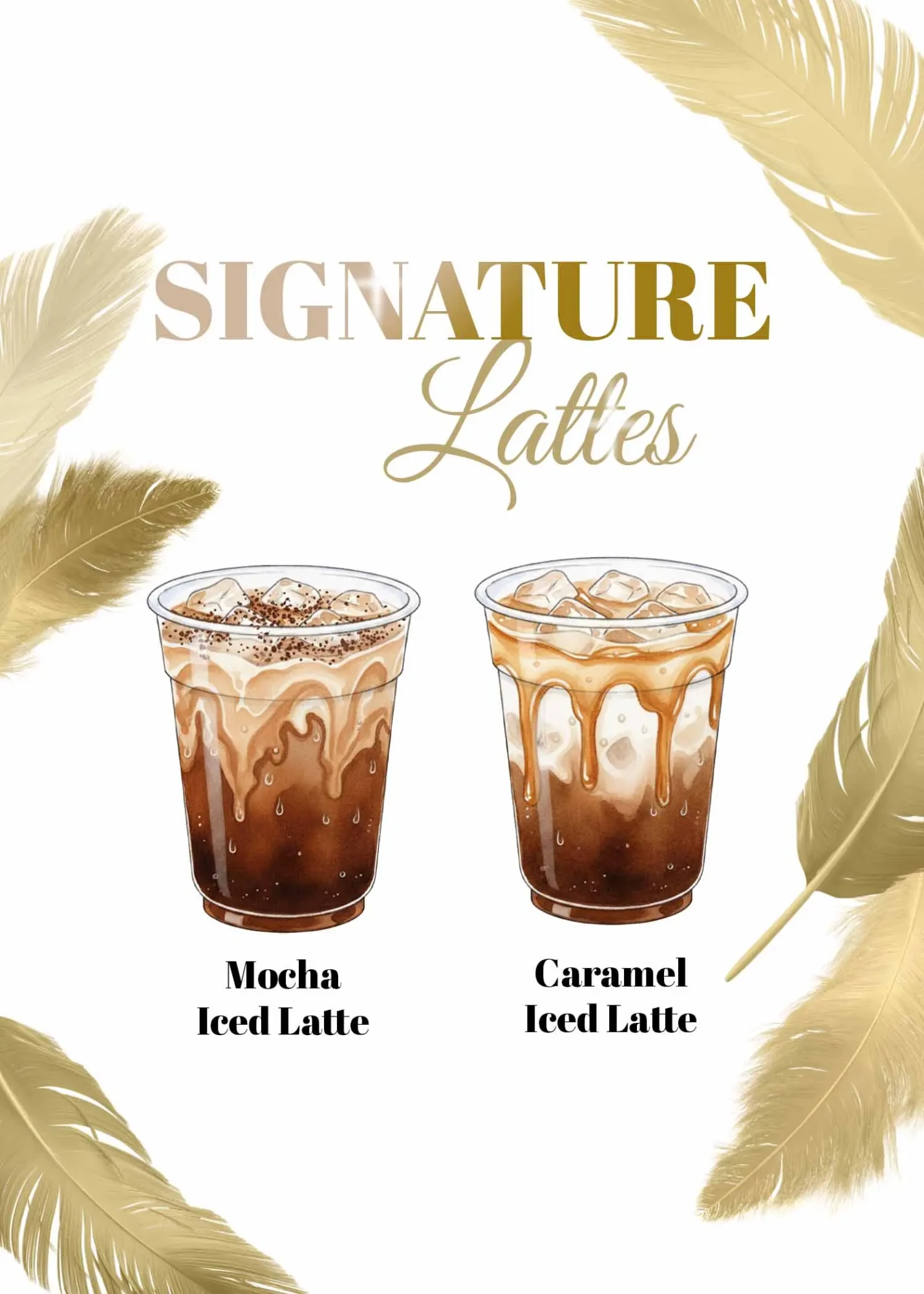 latte menu