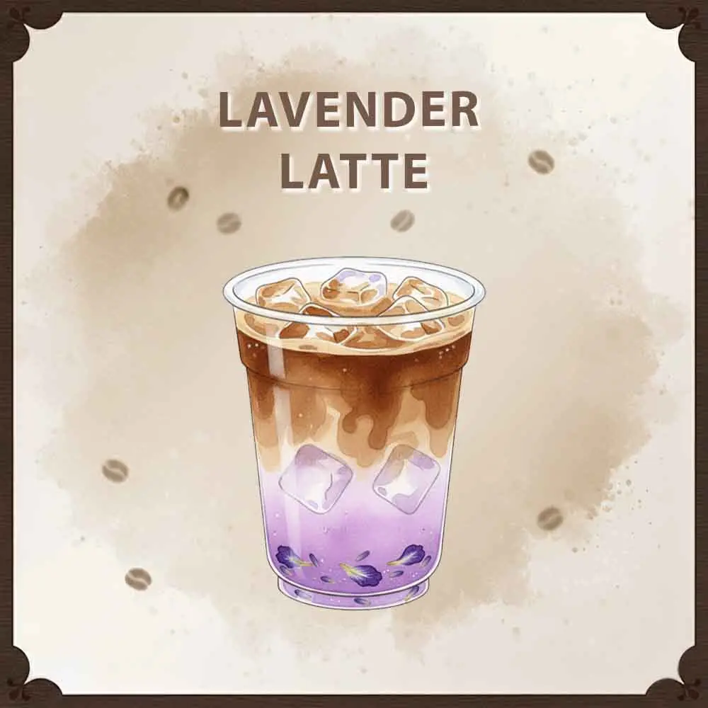 lavender latte