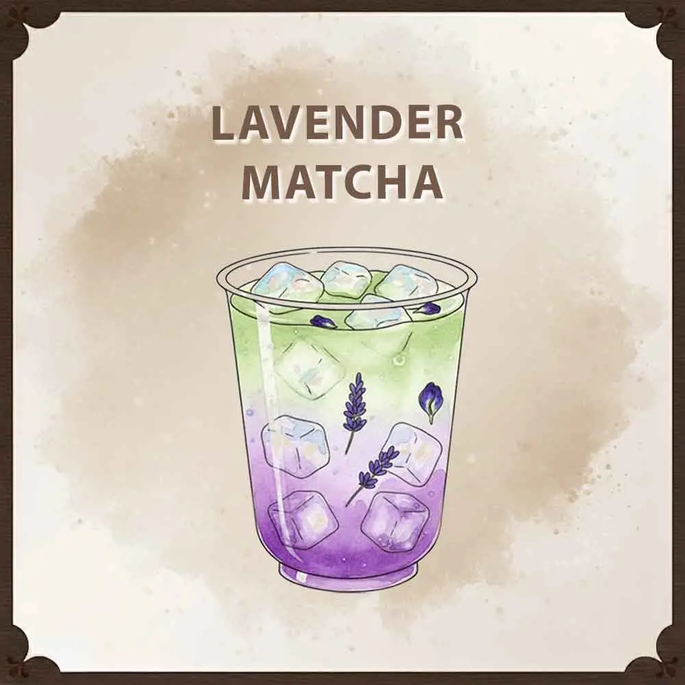 lavender matcha