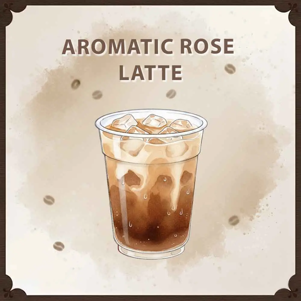 rose latte