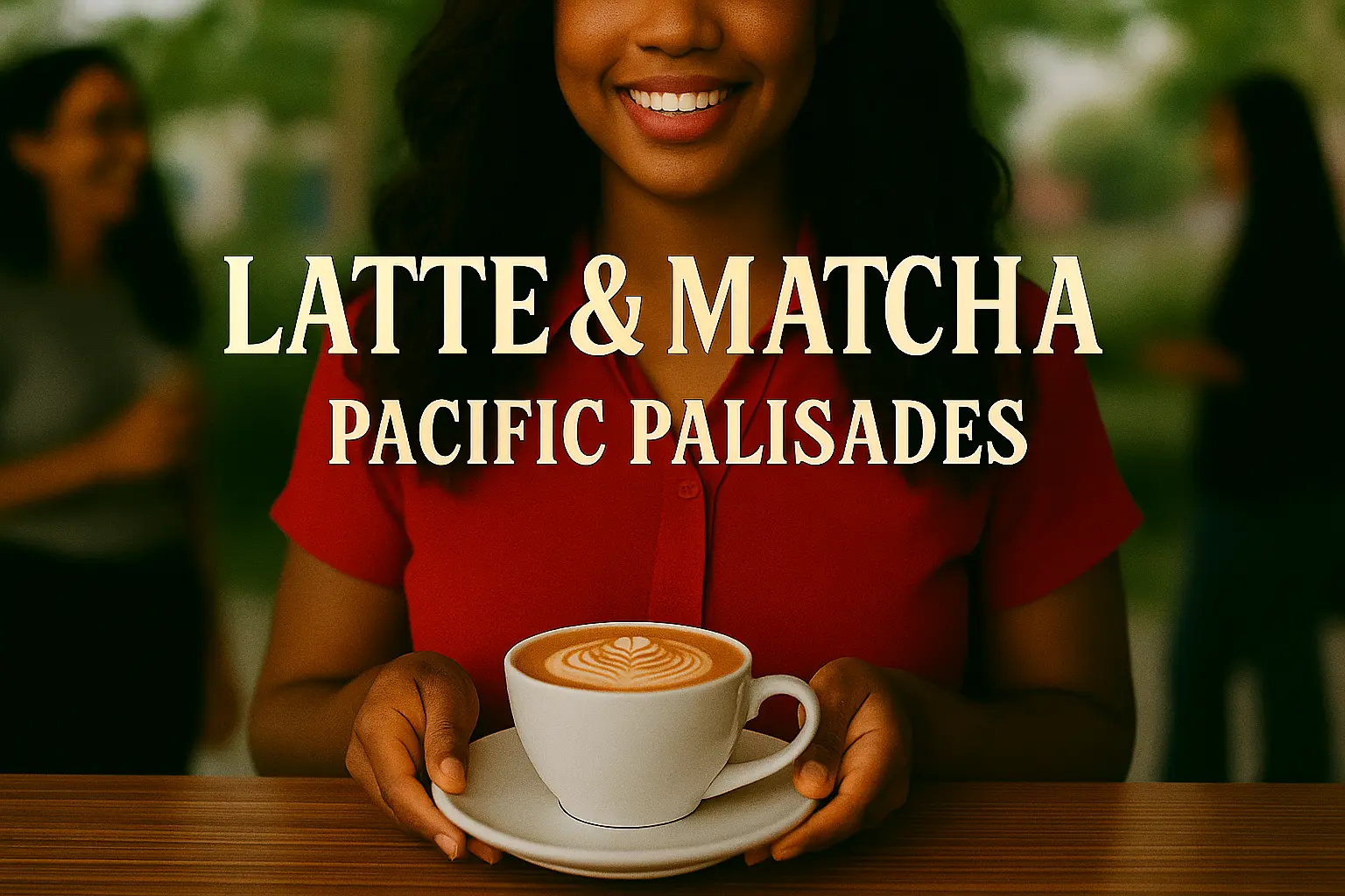 Try out the Latte & Matcha Pacific Palisades