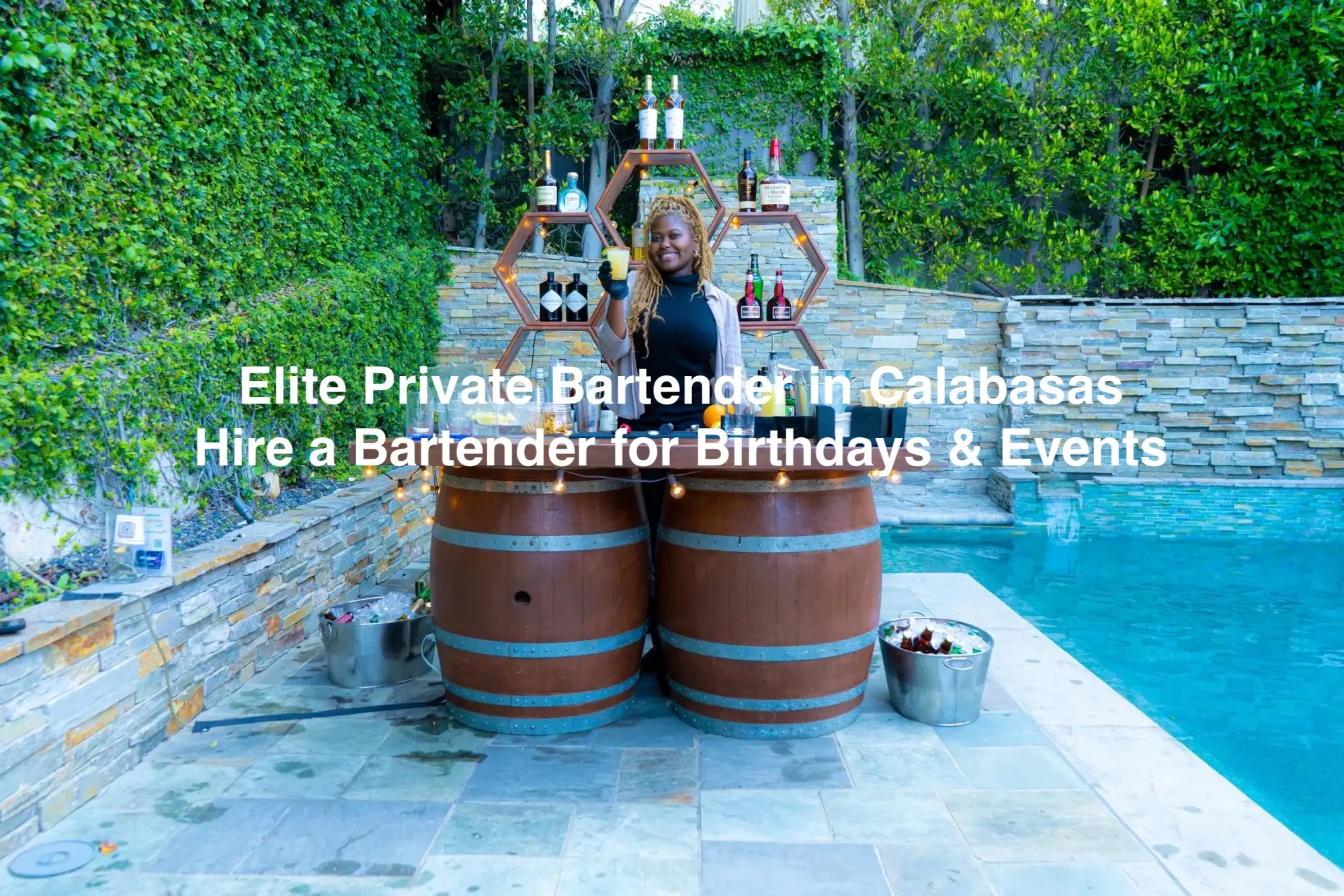 Elite Private Bartender in Calabasas | Hire a Bartender for Birthdays & Events