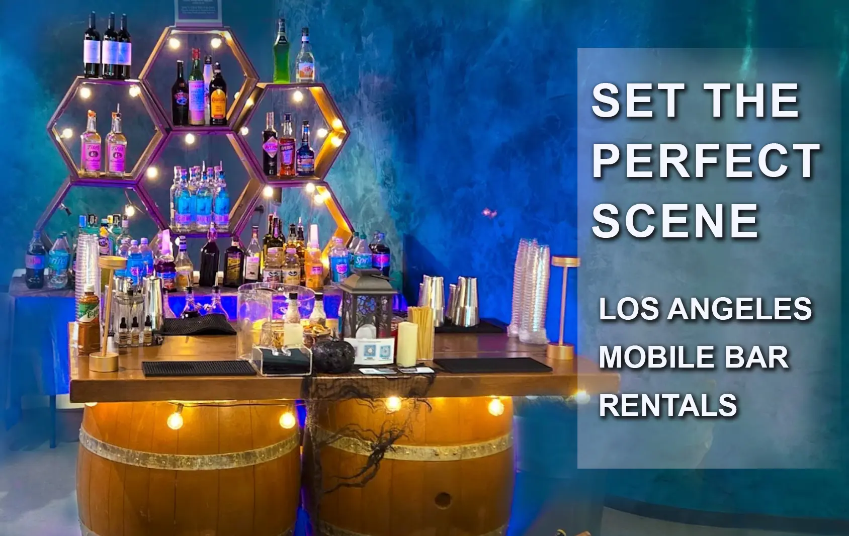 Los Angeles Mobile Bar Rentals _ Party Shakers Bartending Services_