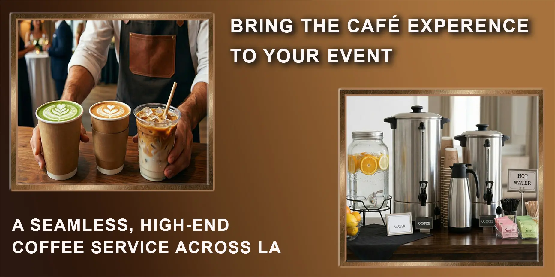 Los Angeles Mobile Espresso Carts & Coffee Catering _ Party Shakers
