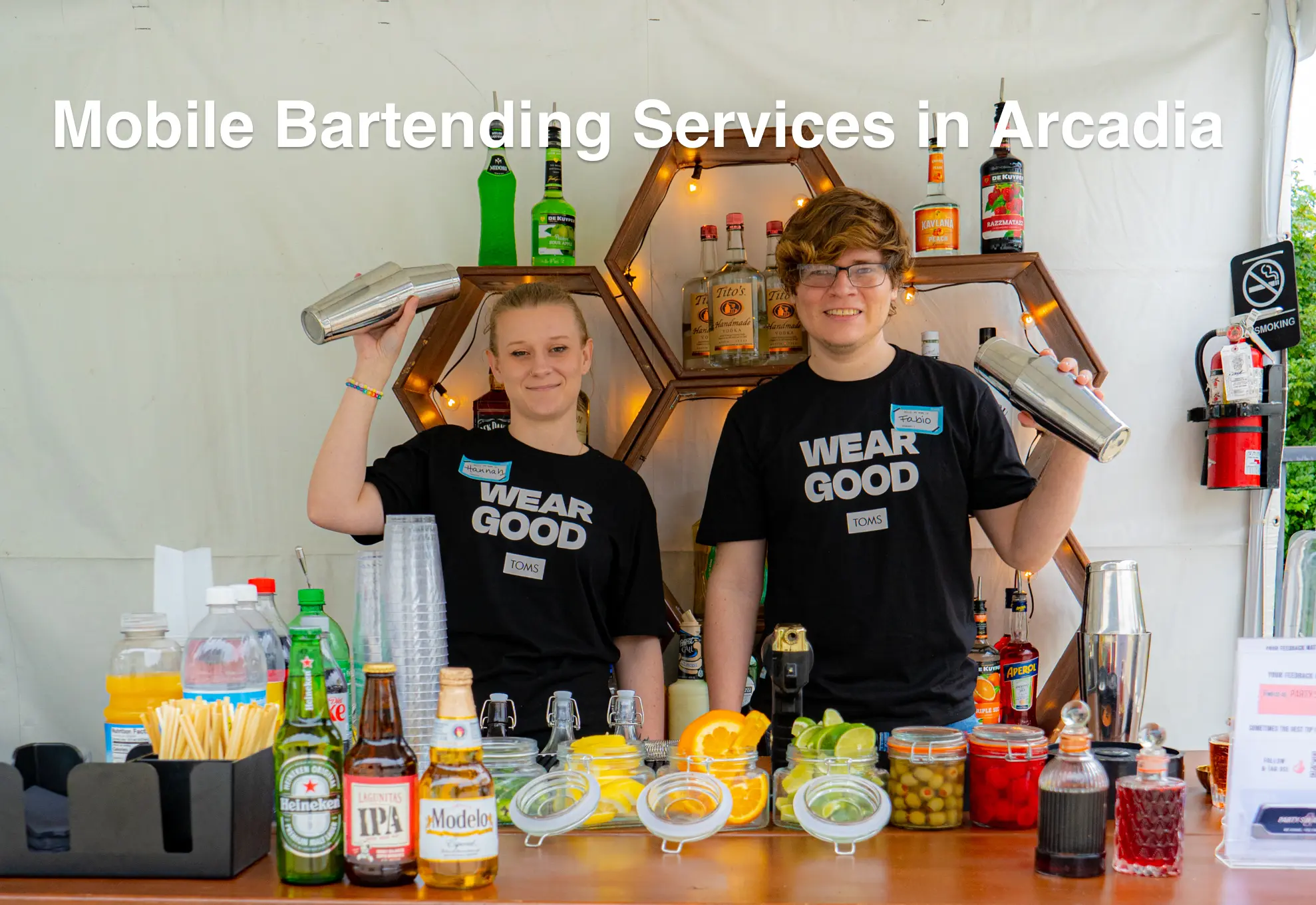 Mobile Bartending Services in Arcadia, CA